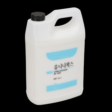 광택제왁스 유니나왁스 수지왁스코팅형JR600 3.6L, 1개