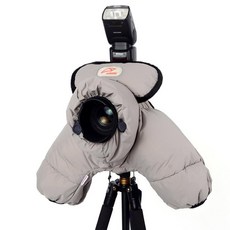 DSLR 레인커버 카메라 방음 촬영 야외 먼지 비바람 차단 천, 그레이 코튼 XS, 1개