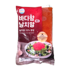 톡톡 씹히는 냉동 날치알 레드, 3개, 800g