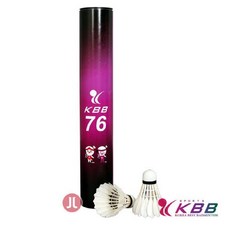 KBB76 거위털 배드민턴셔틀콕 1박스 25타 배드민턴공 고급셔틀콕 셔틀콕 가벼운셔틀콕 zubf, 1개