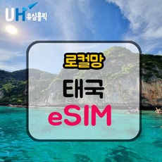 eSIM 태국 이심 데이터 무제한 e심 Dtac 핫스팟 코사무이 푸켓, 데일리플랜, 매일 2GB, 12일