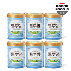 일동후디스 트루맘 프리미엄 포뮬라 2단계 800g 6캔 분유