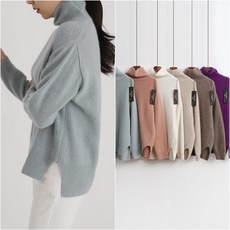 〔고퀄〕라쿤 폭스 루즈핏 터들 트임 울니트 (6color)