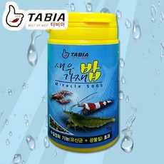 다팜아쿠아 타비아 새우가재밥 미라클 5000 침하성 새우 비쉬림프 가재 게 먹이 사료 100ml 70g, 1개