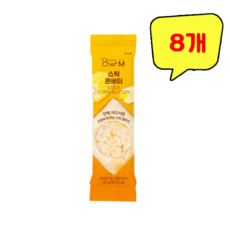 쉐프엠 짜먹는 스틱 콘버터, 8개, 60g