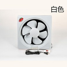 에어커튼 화장실 배기팬 조립필요없음 주방 기름배출 부채집 용뽑기 주방환풍기 선풍기 옛날식 창문형 욕실, T02-하늘색