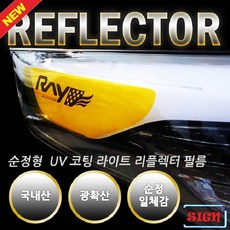 UV코팅 라이트 리플렉터 필름 기아 더뉴스포티지R led전조등/차량라이트/자전거전조등/헤드랜턴/자동차전조등/자전거후미등/안개등/자동차전구/차폭등/전조등전구