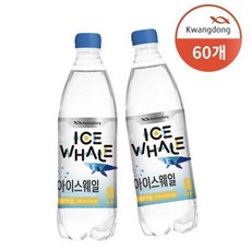 아이스웨일 탄산음료 500ml 60개 레몬라임