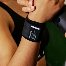 스마트핏 뉴로 0m 초슬림 손목 보호대 아대 밴드, 블랙(핑거형), 1개