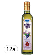 폰타나 이탈리아 포도씨유 마라스카, 500ml, 12개