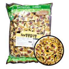 대용량사탕 맛고을 뉴땅콩알사탕 1kg 업소용캔디, 1개