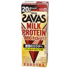 메이지 사바스 밀크프로틴 초코맛, 24개, 200ml