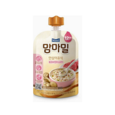 맘마밀 안심이유식 12개월부터, 표고버섯과 소고기, 100g, 3개 - 맘마밀12개월