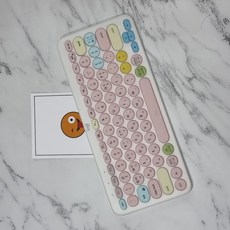 로지텍키보드스티커