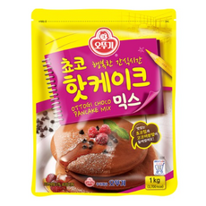 오뚜기 쵸코 핫케이크 믹스, 1kg, 40개