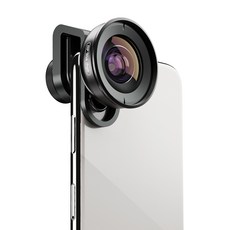 Apexel 스마트폰용 HD 카메라 렌즈 110도 광각 촬영 경치 전문 APL-HD5W, 1개, 블랙