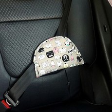 [YG446] 안전벨트 커버 메모리폼 안전벨트 쿠션 가드 보호대, coupang starry 퍼플, 1개