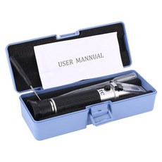 염도계 측정기 꿀수분측정기 체크기듀얼 스케일 해수 염도 굴절계 미터 수족관 해수 모니터링을위한 0 10 측정 도구, 협력사