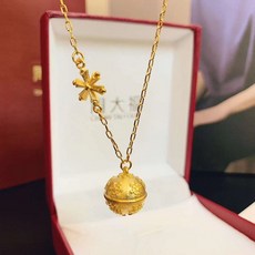 남자순금팬던트장식