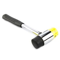 아이베란다 고무망치 고급형 우레탄 해드교체형, 1개, 우레탄 고무망치 양용 25mm(소)