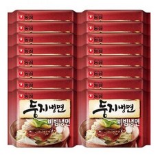 농심 둥지냉면 비빔냉면 멀티4개 (총16개), 상세페이지 참조