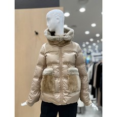 [케네스레이디] (E420) 렉스카라 포인트 숏 덕 패딩점퍼 (EODJNK5600)
