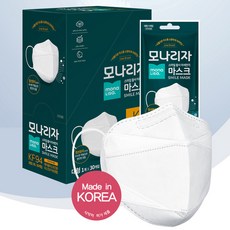 모나리자 스마일 황사 미세먼지 마스크 대형(KF94) 30장