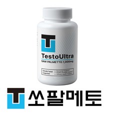 테스토울트라 쏘팔메토 1000mg 120캡슐 (60일분), 120개, 1개