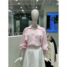 2024 봄 스트라이프 후드 스웨터 여성복 숏 루즈핏 아우터 니트