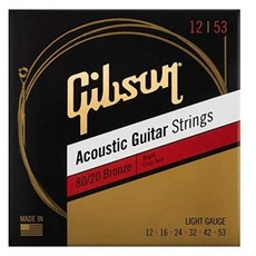 Gibson 깁슨 어쿠스틱 기타현 8020 SAG-BRW12 Light/ 깁슨 스트링