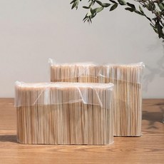 일회용 대나무꼬지 10.5cm 12cm 15cm 1000p, 대나무꼬지10.5cm 1000p, 대나무꼬지10.5cm 1000p