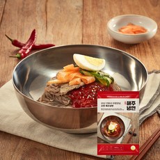 신천 해주냉면 매운 불 비빔냉면 함흥냉면 2인분 단품, 1개, 640g