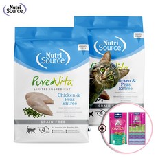 퓨어비타 캣 1kg 1+1 전연령 고양이사료 4kg이상 구매시 비타크런치or캣스틱, 상세페이지참조, 2. 치킨1kg+치킨1kg
