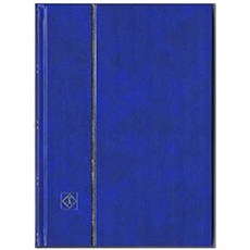 라이트 하우스 사 우표 스톡 책 / 검은 산 A4 판 -9 단 / 32 페이지 (16 장) 표지 색상 - 파랑, 1