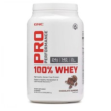 GNC 지엔씨 프로 퍼포먼스 100% 웨이 프로틴 아이솔레이트 Properformance Whey Protein 쵸코 슈프림 887g 1개
