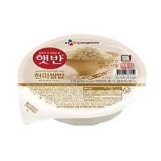 햇반 현미쌀밥, 36개, 210g
