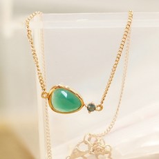 유색보석팔찌18k