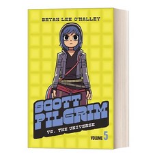 Scott Pilgrim Comics 1-6 영국 버전 Bryan Lee O'Malley, Crooked Scott 만화책 5권 영국판