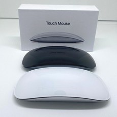 TTUCO Macbook 노트북용 무선 Bluetooth 마우스 imac창문용 인체공학적 마술 마우스 2/BT4.0, 흰색