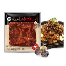 올반 바짝 오리 고추장불고기 200g 1개