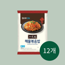 청정원 집으로ON 팔선생 해물볶음밥 230g x 12개, 상세페이지 참조