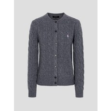 매장정품 빈폴레이디스 울 케이블 긴소매 카디건 - 그레이 BF495AE013 SKUI1030