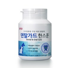 [38.5도] 고양이 강아지 구강 치아관리 영양제 덴탈가드 한스푼, 없음, 상세설명 참조