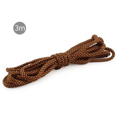 1 미터/3 미터 낙하산 줄 매는 밧줄 등산 캠핑 로프 하이킹 Paracord 비즈 나이프 비즈 장식 Paracord, 3미터 오렌지