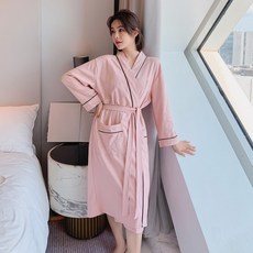 세컨핑크 여성용 만야트리 호캉스 호텔 가운