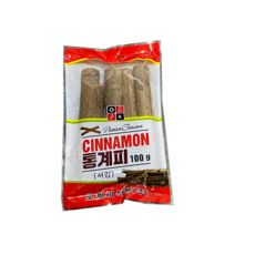 [현호중국슈퍼] 중국식품 향신료 계피 통계피 100g, 1개