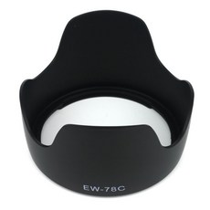 Canon EF 35mm f/1.4L USM VR 렌즈 SLR 디지털 튤립 꽃 렌즈 후드를위한 EW-78C 가역 렌즈 후드