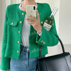 트위드가디건 TOP01