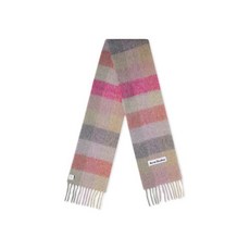 [아크네 스튜디오] 24SS 시그니처 로고 패치 체크 머플러 CA0084 BOB