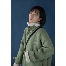 해외 여자 무스탕 자켓 램스울 무스탕 2020년 여 추동